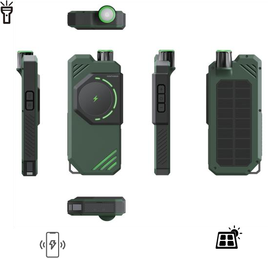 ChatField J25 phone-paired LoRa mesh communication device